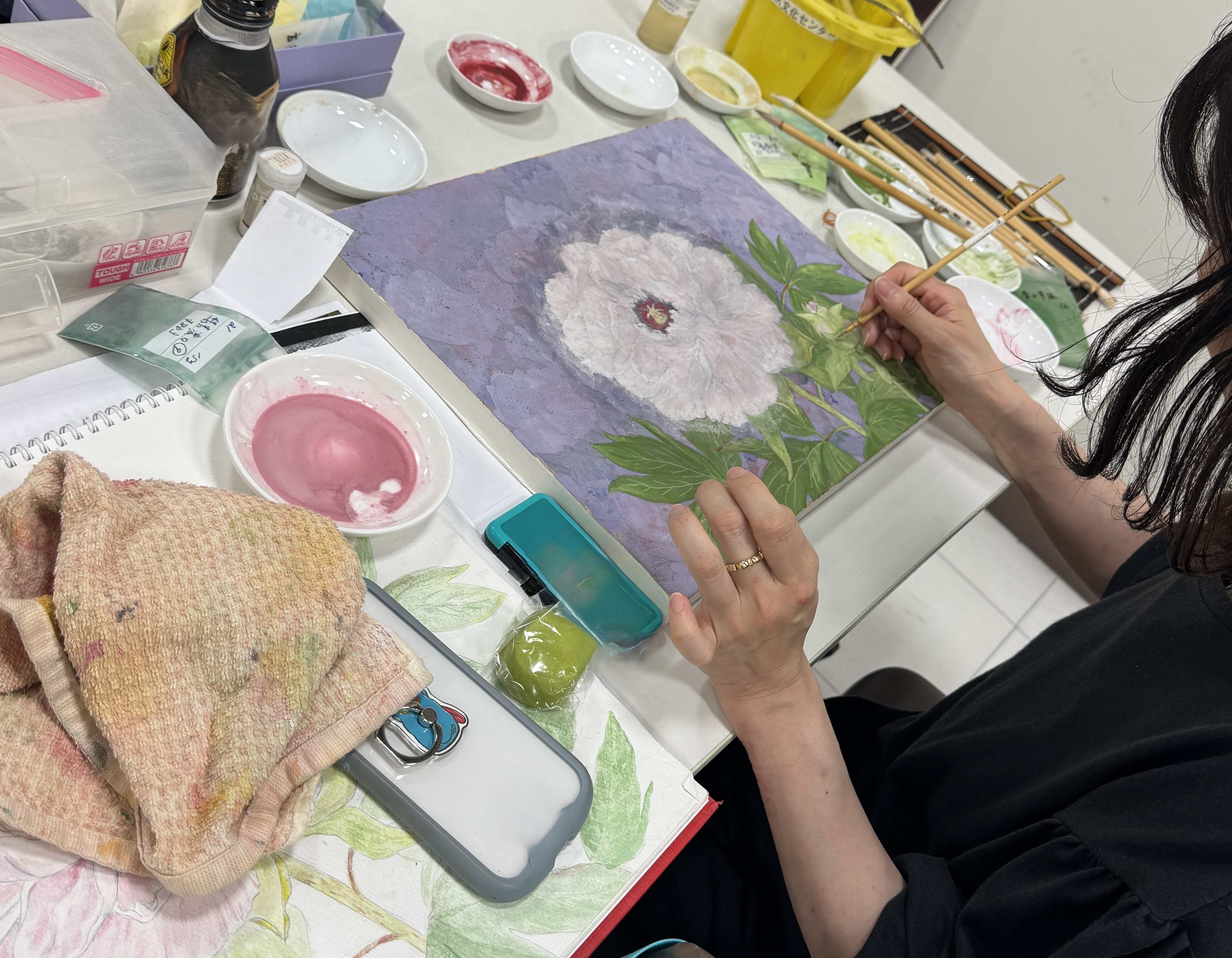 はじめての日本画 | ぷれった熊日