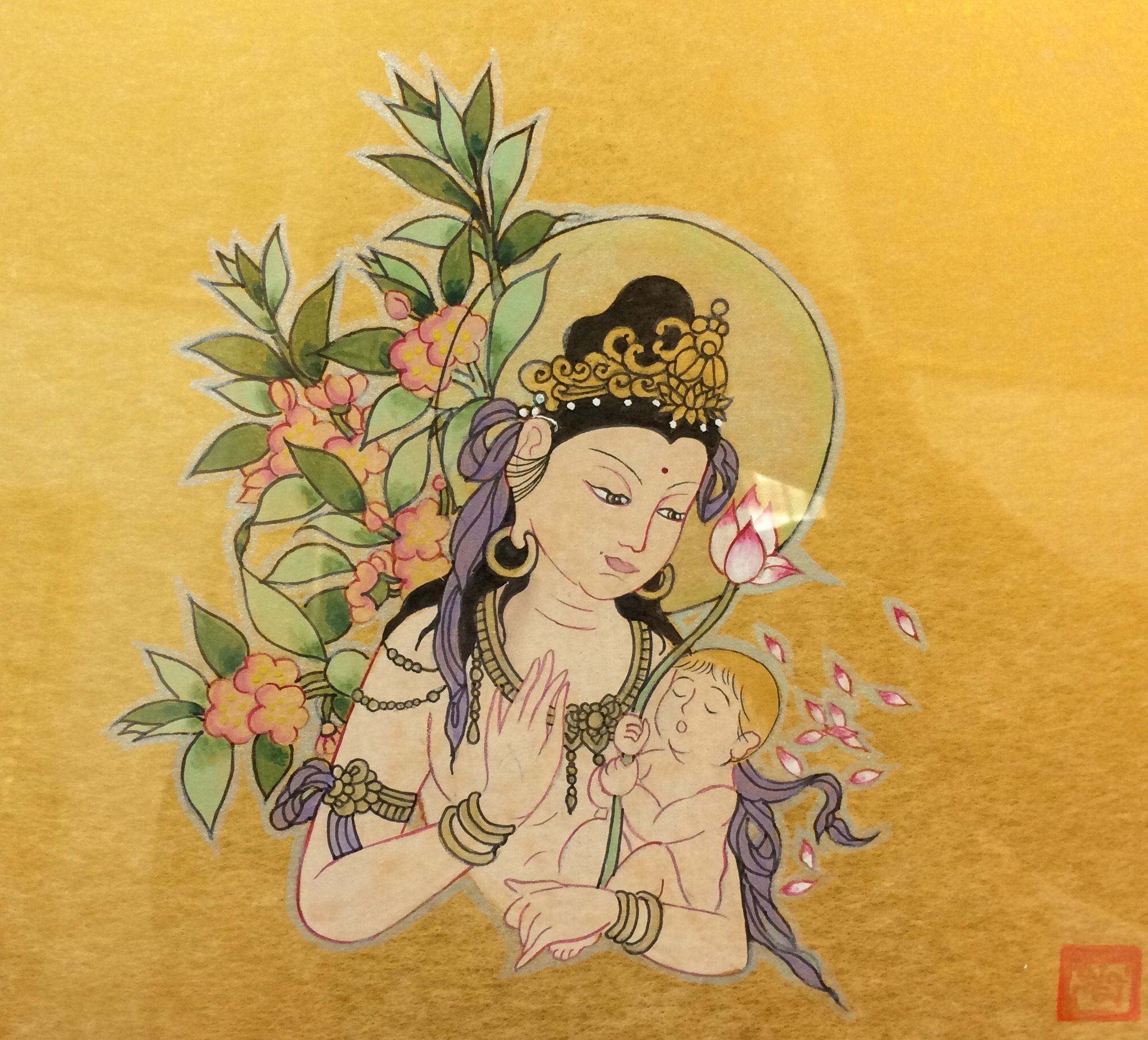 新講座】仏画、曼荼羅を自由に楽しく | ぷれった熊日