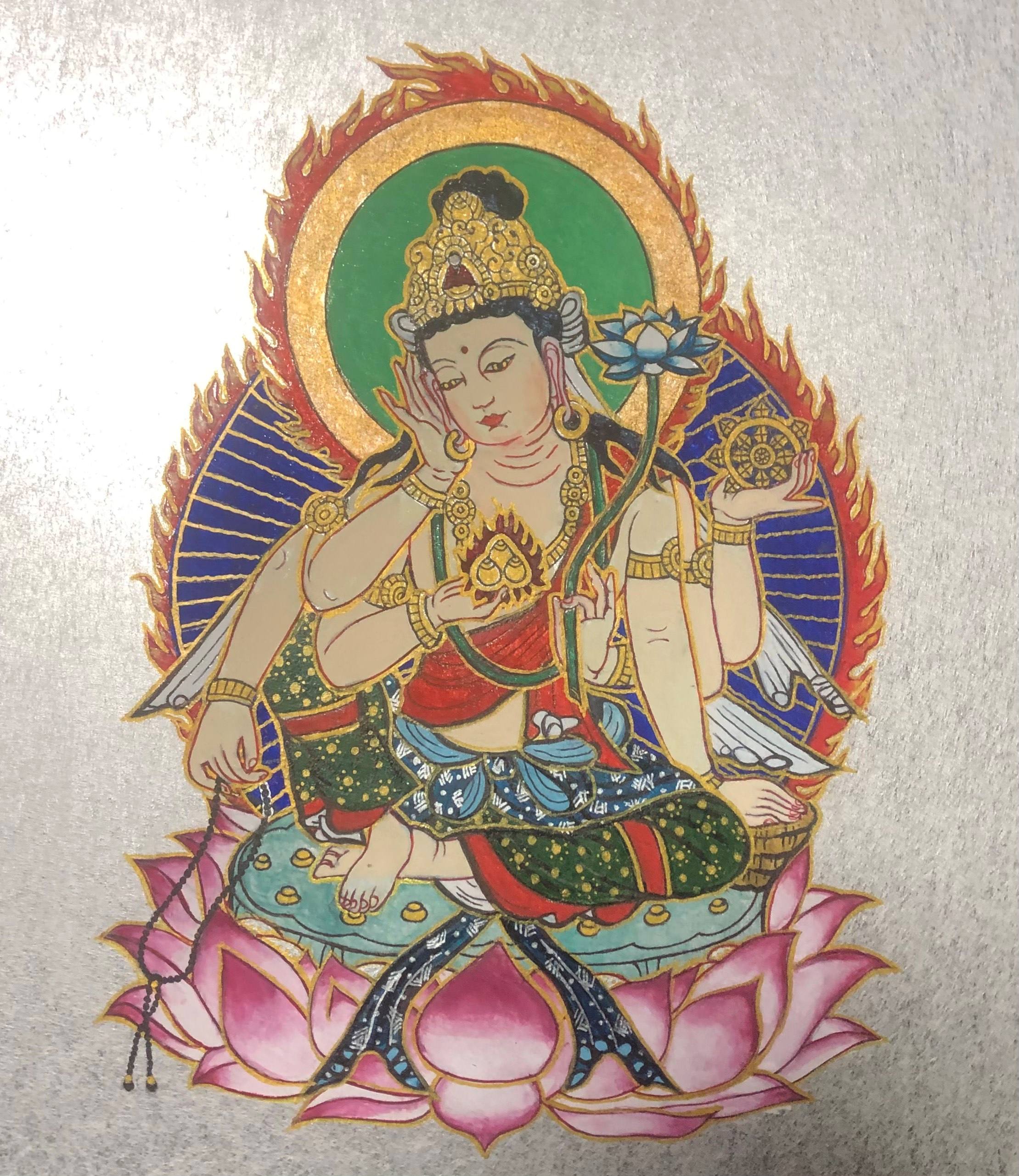 新講座】仏画、曼荼羅を自由に楽しく | ぷれった熊日